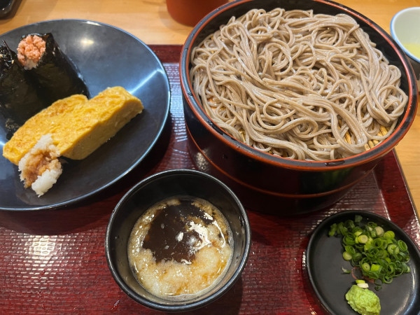 「ざるたまむすび」@吹上庵 本店の写真