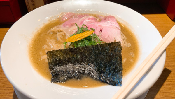 「濃厚牡蠣そば」@荒町商店中華そば ふじやまの写真