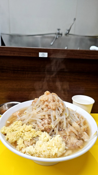 「ラーメン(中)スキヤキ玉子と生姜」@豚が1番⭐︎脂が2番の写真