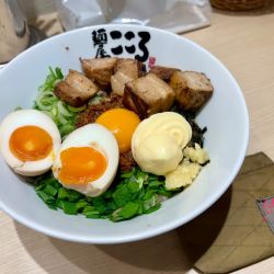 肉入り台湾まぜそば＋味玉＋マヨネーズ＋追い飯多め