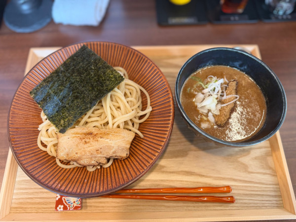 「特濃つけ麺並盛 (200g )1100円」@濃厚つけ麺専門店 麺匠えい蔵 秋津店の写真