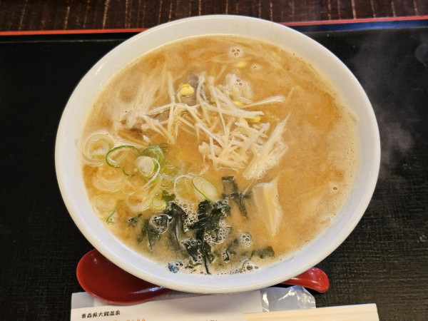 「特製甘酒みそラーメン　1000円」@花りんごの写真