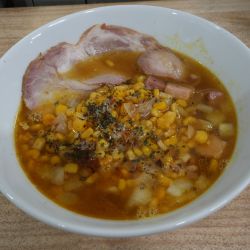 カレー拉麺＋サービスチャーシュー