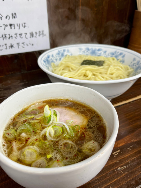 「特製もりそば（あつもり）」@東金大勝軒の写真