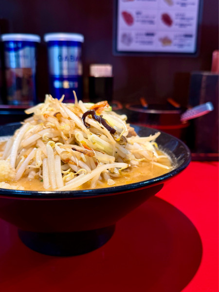 「味噌タンメン赤」@濃厚タンメン かめしげの写真