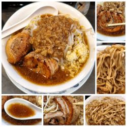 らーめん＋豚１枚＝¥1100