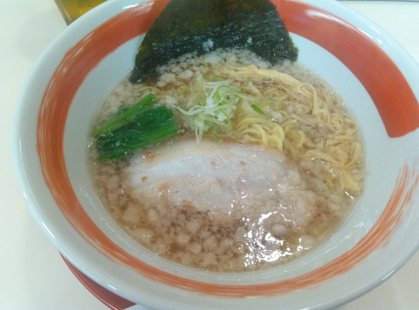 「背脂淡麗醤油　小」@麺屋 花美の写真