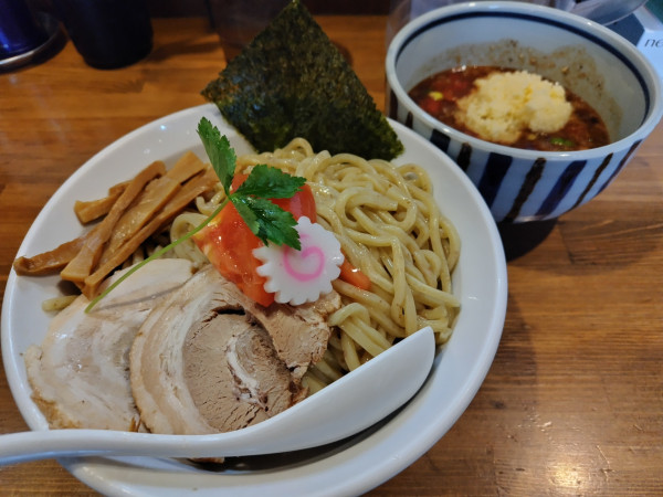 「トマトチーズつけ麺　（大盛：同価格）」@麺屋 蕃茄の写真