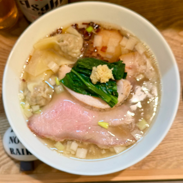 「Bonito Ginger塩」@Bonito Noodle RAIKの写真