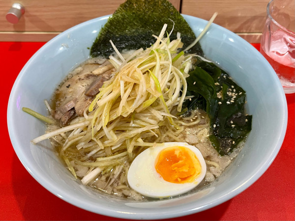 「ネギラーメン」@ラーメンショップ マルナミ 川口店の写真