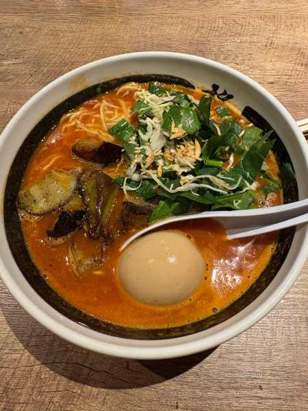 「トマトらーめん」@らーめん柊 銅座本店の写真