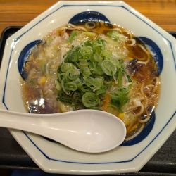 九条ねぎのあんかけしょうゆちゃんぽん