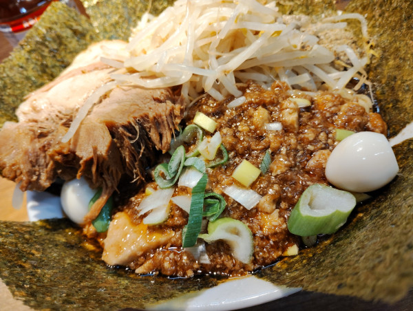 「限定『麻婆ビリー』汁無し250」@麺屋 浜一の写真