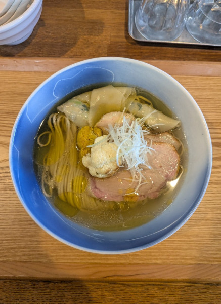 「シオソバ」@YOKOKURA STOREHOUSEの写真