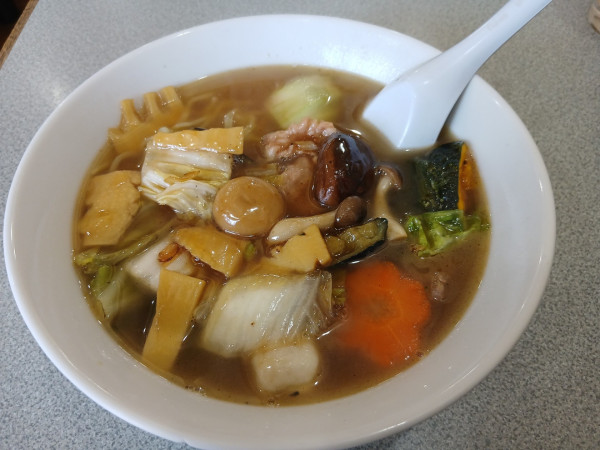 「野菜あんかけラーメン 880円」@千力の写真