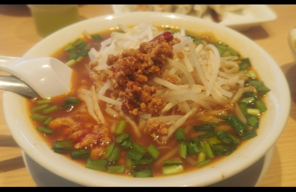 「限定台湾ラーメン＆唐揚げセット」@丸源ラーメン 青梅店の写真