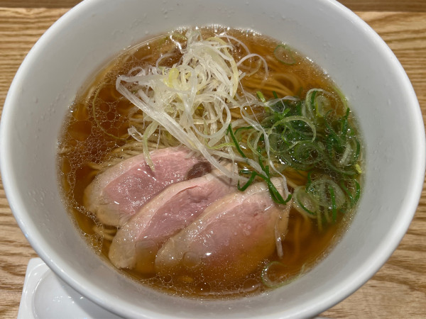 「純鴨そば」@鴨出汁中華そば かわなの写真