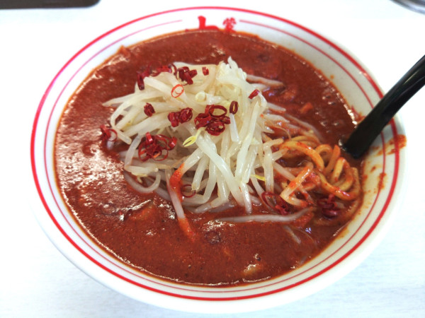 「【限定】極北極（辛さ10倍）￥1070」@蒙古タンメン 中本 川越店の写真