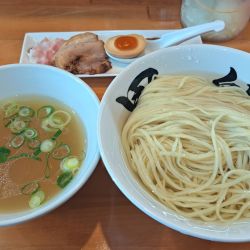 貝だしつけ麺大盛塩1350円