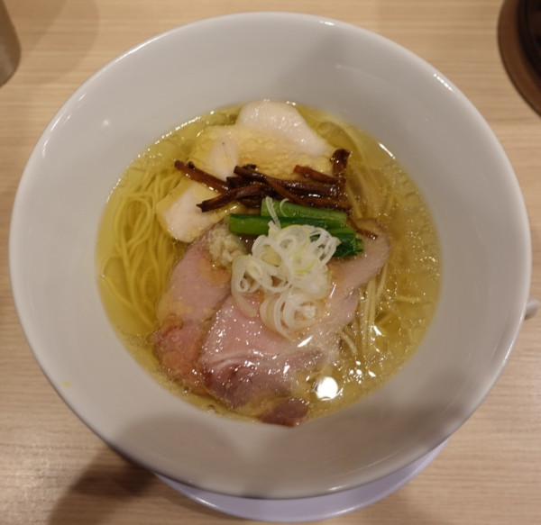 「塩中華そば（1,000円）」@中華蕎麦 一心の写真