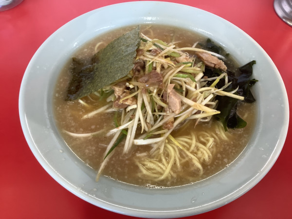 「ネギラーメン　1000円」@ラーメンショップ 二宮店の写真