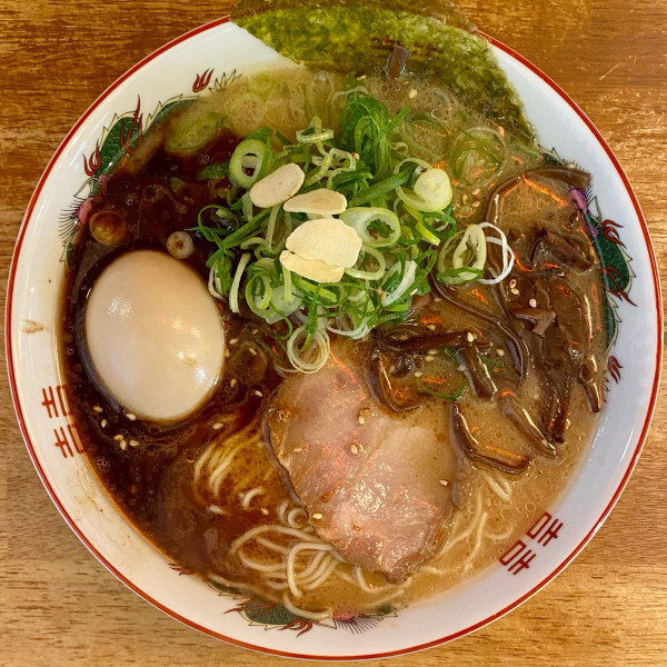 「味玉熊本とんこつらーめん ¥924円」@博多屋台らーめん壱弐参の写真