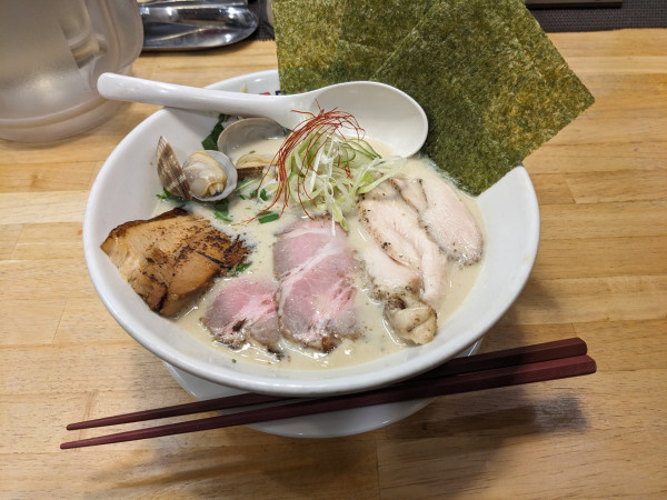 「濃厚貝出汁ラーメンSP」@麺や いしばしの写真