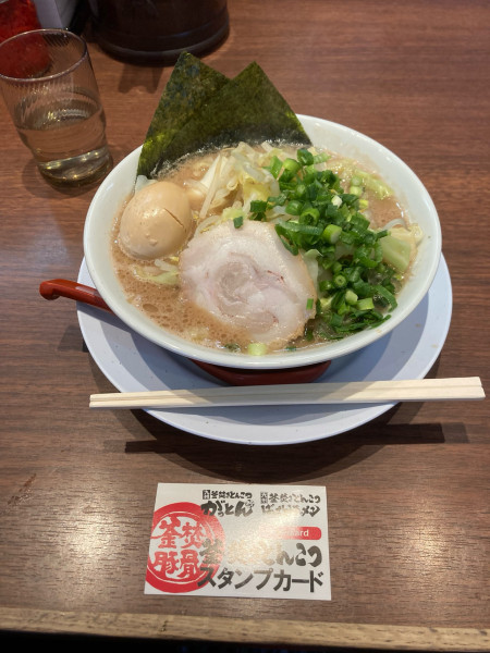 「野菜ラーメン　味玉」@ばってんラーメン 町田店の写真