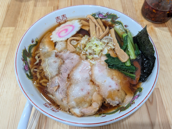 「チャーシューメン(大盛)」@赤坂ランランの写真