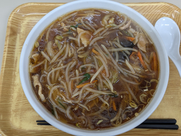 「あんかけラーメン1000円」@しんか食堂の写真