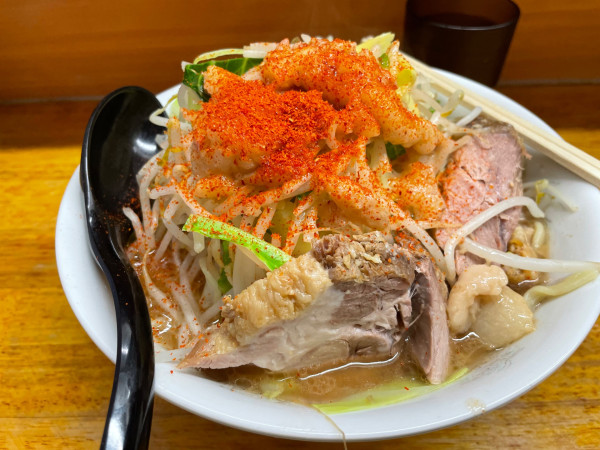 「ラーメン　900円」@ラーメン二郎 立川店の写真