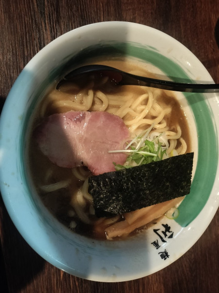 「らぁめん　1100円」@自家製麺 麺屋 利八の写真