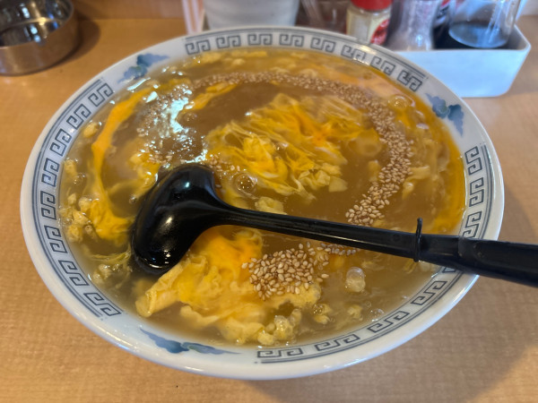 「一丁目ラーメン（塩味）・おにぎりセット」@チュー勇の写真