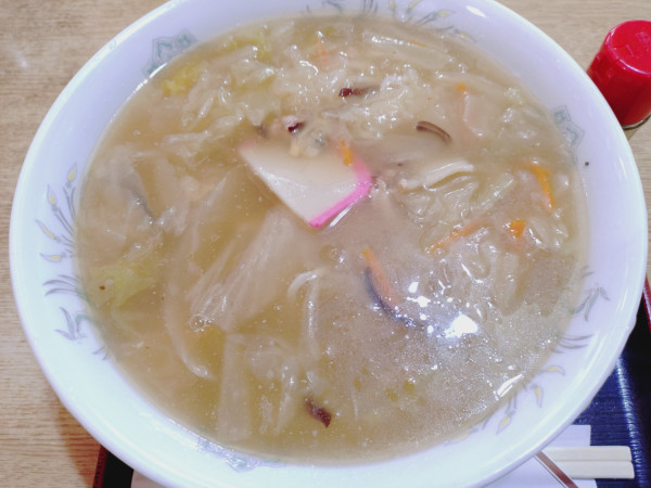 「チャンポンラーメン　８６０円」@長寿庵の写真