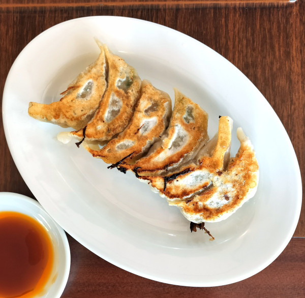 「オリジナル餃子 450円＋税」@ヒデジン餃子の写真