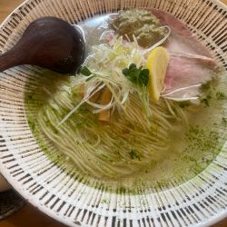 牡蠣そば（並）：850円＋味玉：150円