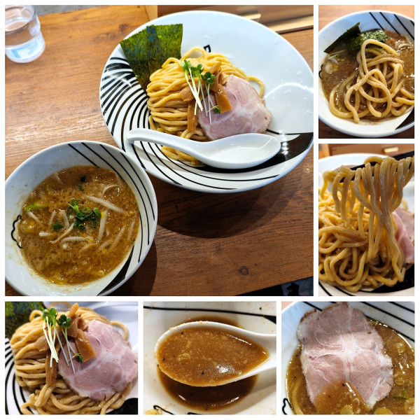 「にんにくつけ麺(中盛)　¥980」@つけ麺 一頂 秋葉原店の写真