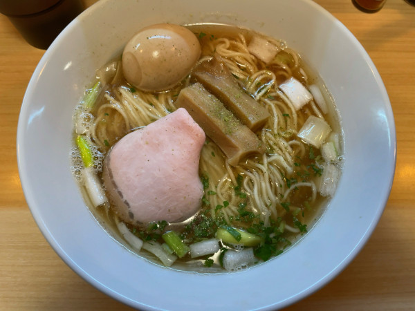 「味玉山椒ラーメン」@麺堂にしき 池袋西口店の写真