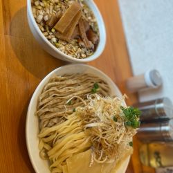 焙煎二色つけ麺(ネギtp)