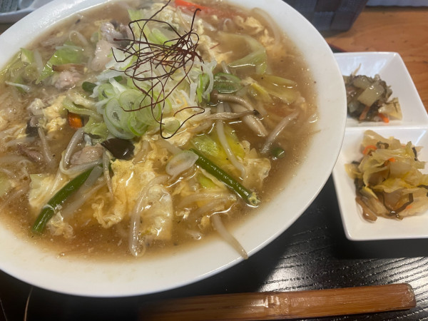 「まかないラーメン：700円」@小料理やまびこの写真
