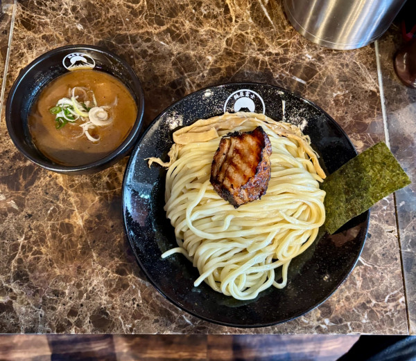 「濃厚つけ麺中盛(1000)」@麺屋富士の写真