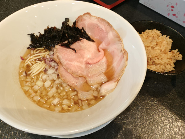 「淡麗煮干（Mix）1100円 にぼしめし200円」@にぼしら〜めん ニボ太郎の写真