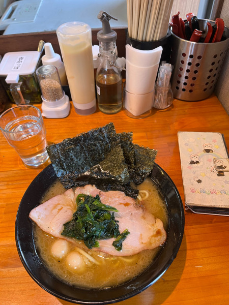 「ラーメン硬濃」@らぁーめん 滿帆家の写真