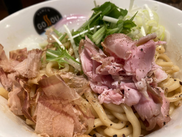 「温玉油そば＋大盛り」@RAMEN GOSSOUの写真