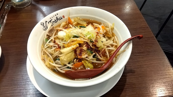 「火鍋ビャンビャン麺（９１３円）」@れんげ食堂 Toshu 橋本店の写真