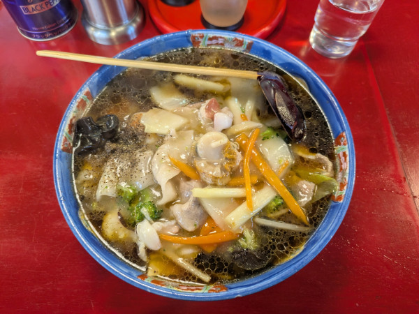 「チャンポンラーメン　1430円」@ラーメン桐生 足利店の写真
