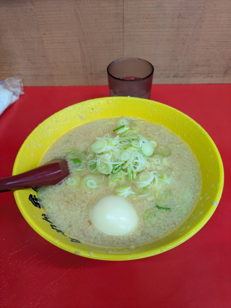 「朝ラーメンセット」@らーめん弁慶 浅草本店の写真