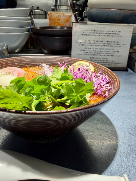 「雷SOBAプレミアム」@うずとかみなりの写真