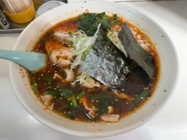 「さの屋ラーメン中盛　3辛　1,000円」@中華料理 さの屋の写真