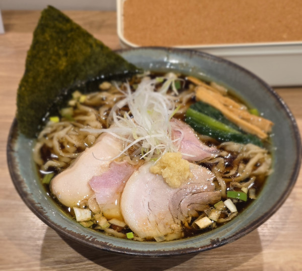 「生姜醤油そば」@自家製麺250の写真